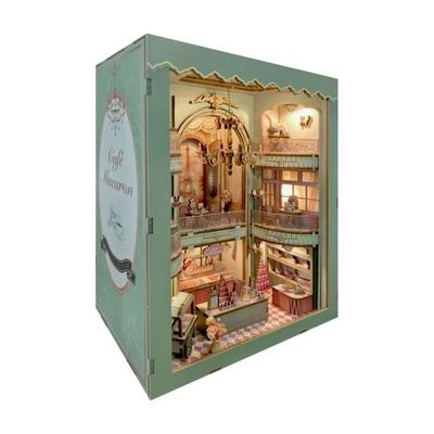 Book Nook DIY Bücherecke Macaron Café