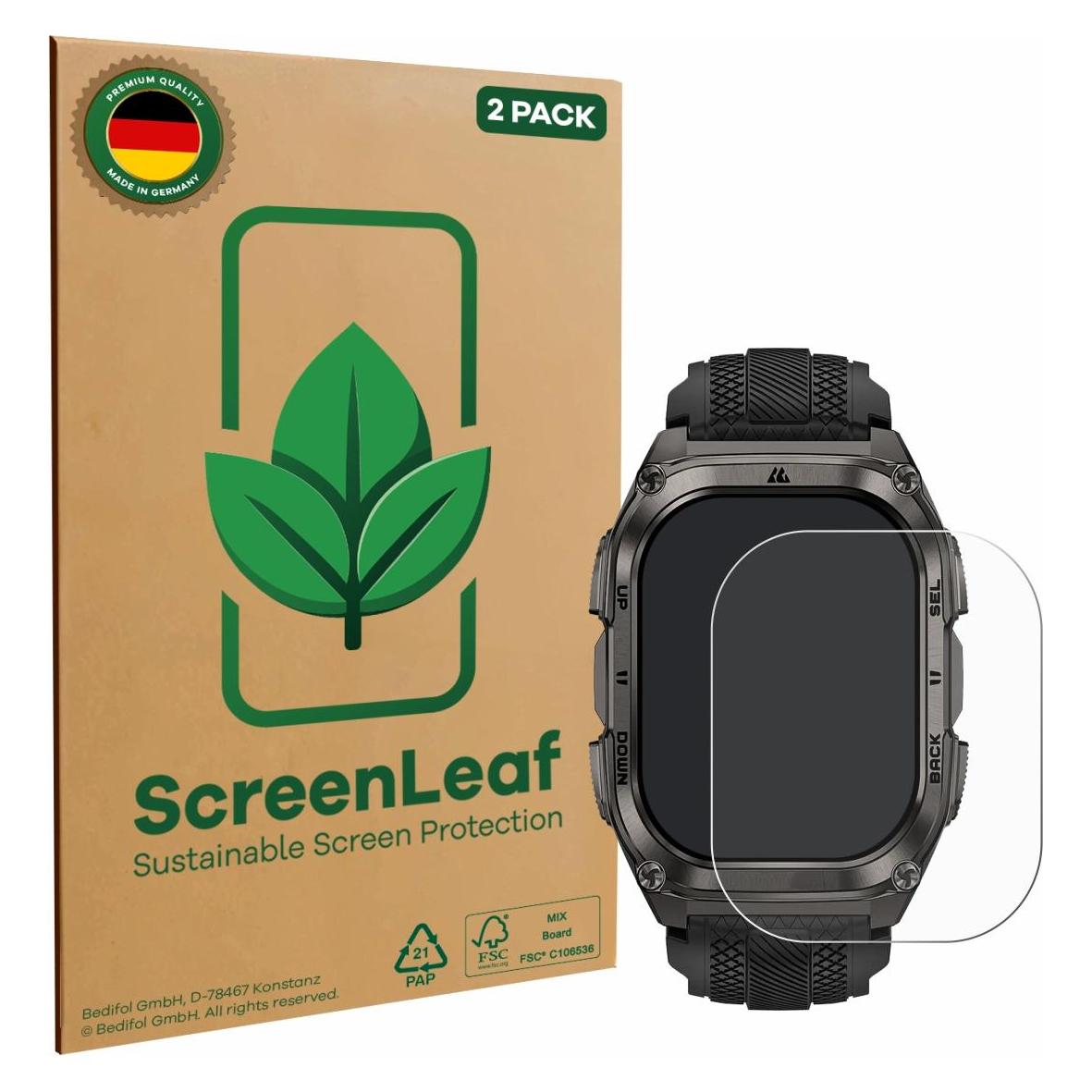 ScreenLeaf Schutzfolie für Kospet Tank M4 Displayschutz Display Schutz Folie Klar Transparent (6160807)
