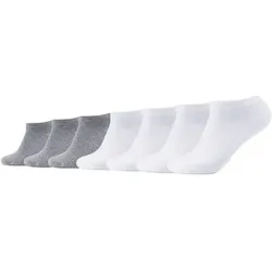 CAMANO Herren Socken Online ca-soft Sneaker 7p, Größe 35-38 in Weiß 0001