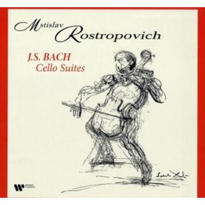 Cello Suiten 1-6 - Mstislav Rostropowitsch, Vinyl