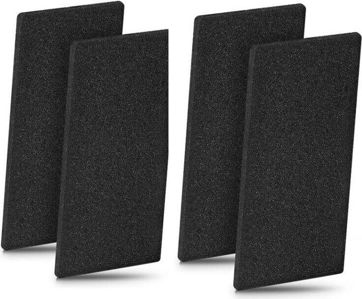 INF Filter voor wasdroger 4-pack zwart voor Whirlpool en Bauknecht HX 481010354757