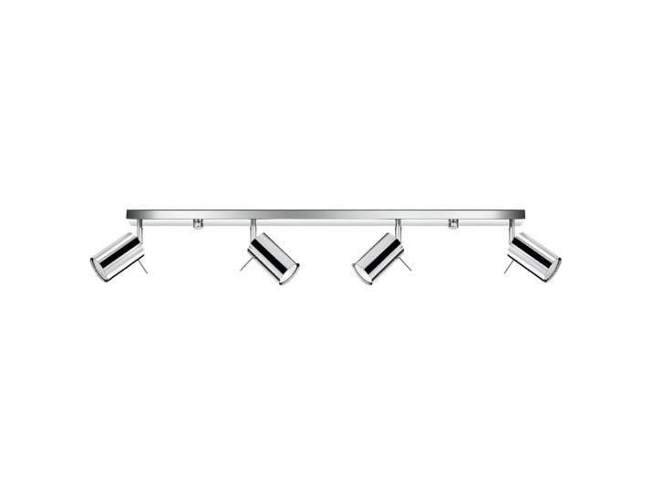 Plafonnier Acier Chrome GU10 4 Ring Line
