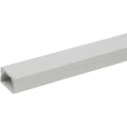 1,2m Kabelleiste LS 10x15 PVC Kabelkanal Installationskanal Kanalleiste Elektro Kanal Marmat LS 10/15