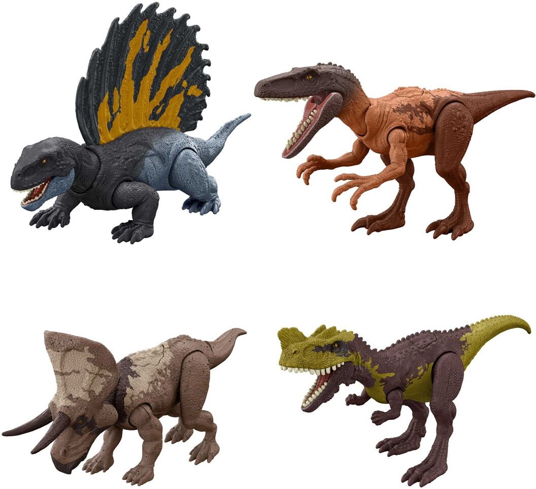 Jurassic World Figura Dinosaurio Strike Attack modelos surtidos.