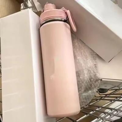 Uplifted Finds 710 Ml Stainless Titanium Vacuum Sports Bottle Leakproof Outdoor Cup a