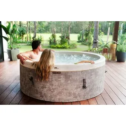 MSpa Whirlpool COCOON ECO 2026 inkl. App + Hydromassagedüsen, 130 Luftdüsen , UVC - 180 cm