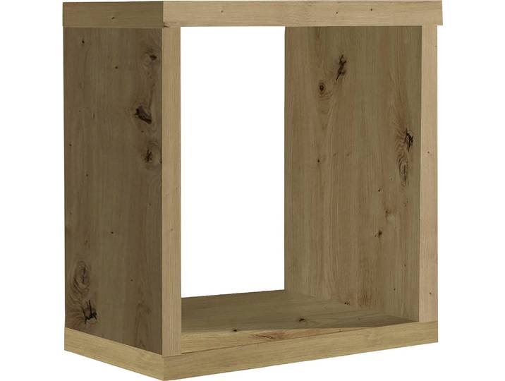 Hängeregal MÄUSBACHER, braun (asteiche), B:29cm H:29cm T:20cm, Regale, Hängeregal