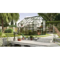 Vitavia Aktionsangebot (inkl. 100 Euro Zubehör): Gewächshaus "Uranus 8300",smaragd grün,8,3 m2