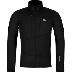 Ortovox Herren Fleece Grid Jacke - XXL - black raven