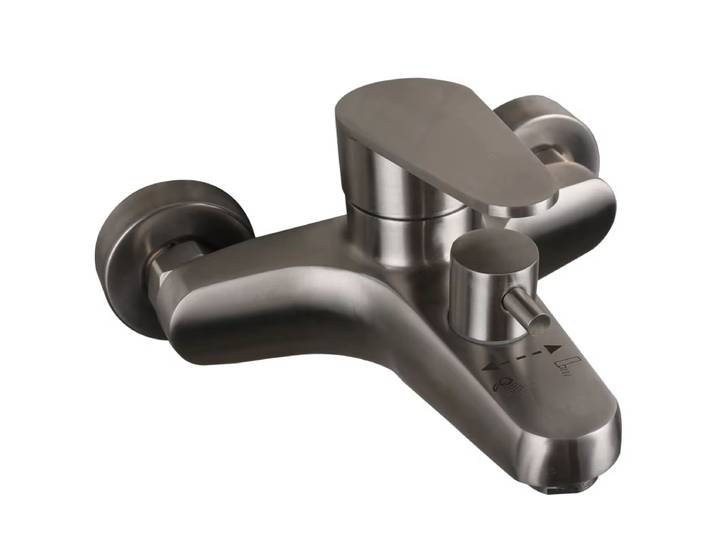 MTTUZK robinet mural en acier inoxydable 304, sans plomb, robinet de baignoire, salle de bains, bain-douche chaud et froid, Torneiras