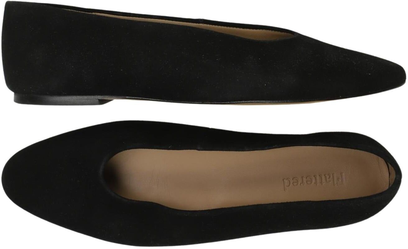 Flattered Damen Ballerina, Schwarz, Gr. EU 36, kein / Etikett - Second Hand