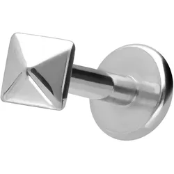 Titan Labret mit Innengewinde PYRAMIDE