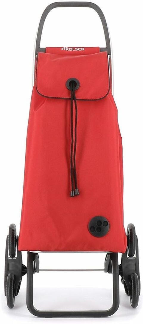 Einkaufstrolley ROLSER "IMAX MF 6", Damen, rot, Aluminium, Polyester, Textil, Einkaufskörbe Einkaufstrolley rot Einheitsgröße
