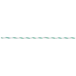 AKO, Gartenzaun, Weidezaunlitze PremiumLine, weiss/grün, 0,11 Ohm/m, Ø 3mm, 250 m