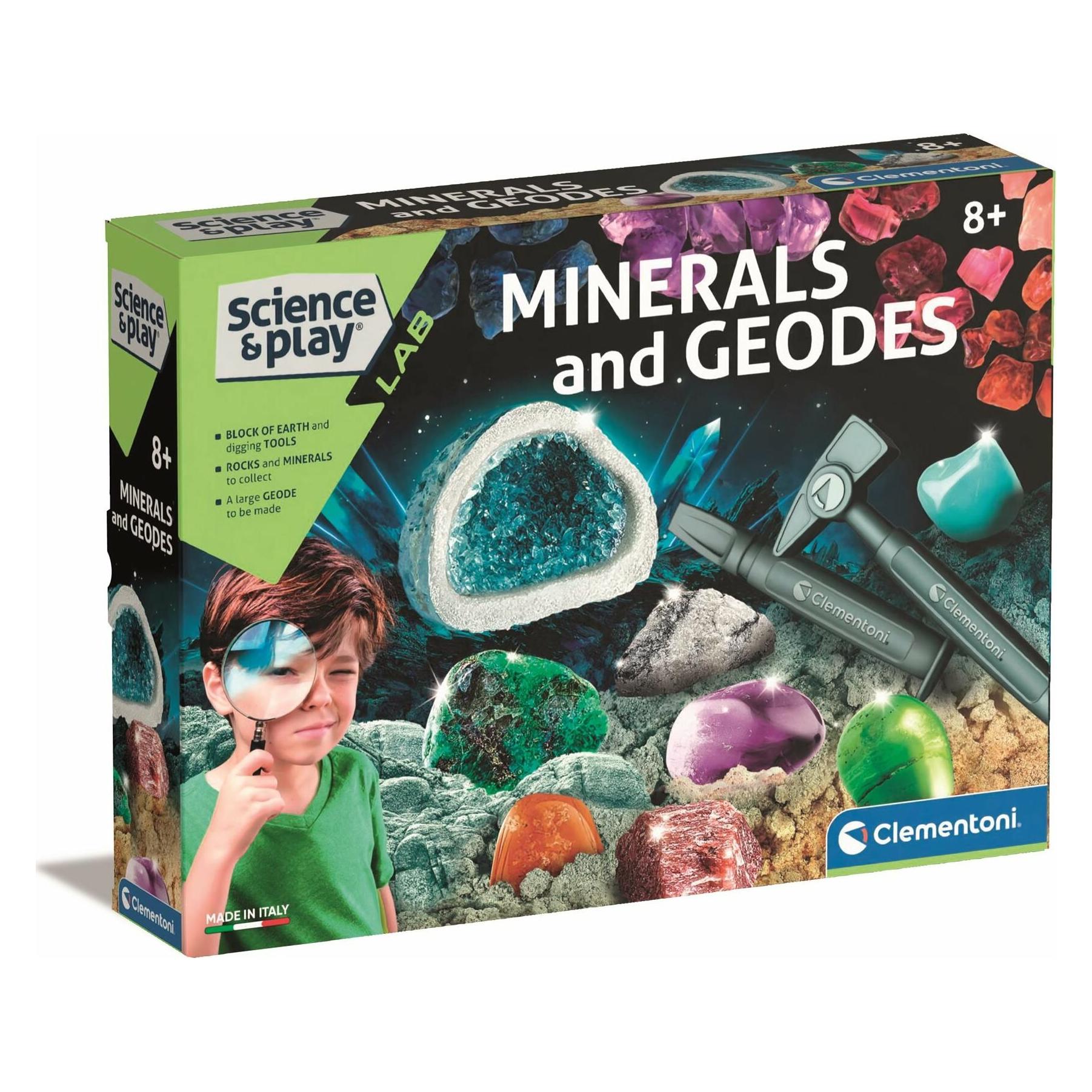 Clementoni Science&Play: Mineralien- und Geologielabor (104950809)