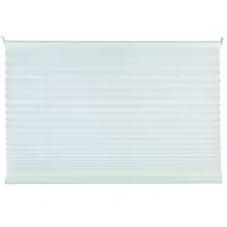 Plissee FREE weiß 75x130cm (BH 75x130 cm) - weiß - BH 75x130 cm
