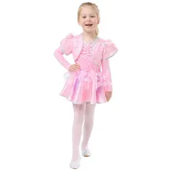 Kinder-Kleid "Blumen", rosa
