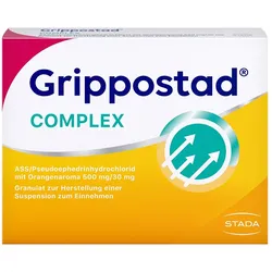 GRIPPOSTAD Complex ASS/Pseudoeph.500/30 mg Orange 20 St