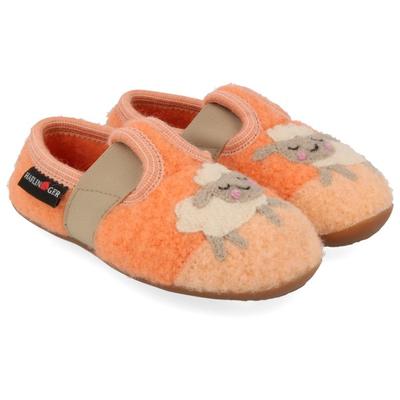 Haflinger - Kid's Everest Schnucki - Hüttenschuhe 26 | EU 26 beige