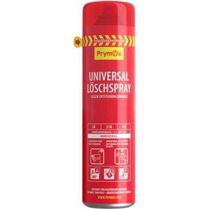 Prymos Feuerlöschspray Universal, 625 ml, ABF, frostsicher, Haushalt und Küche