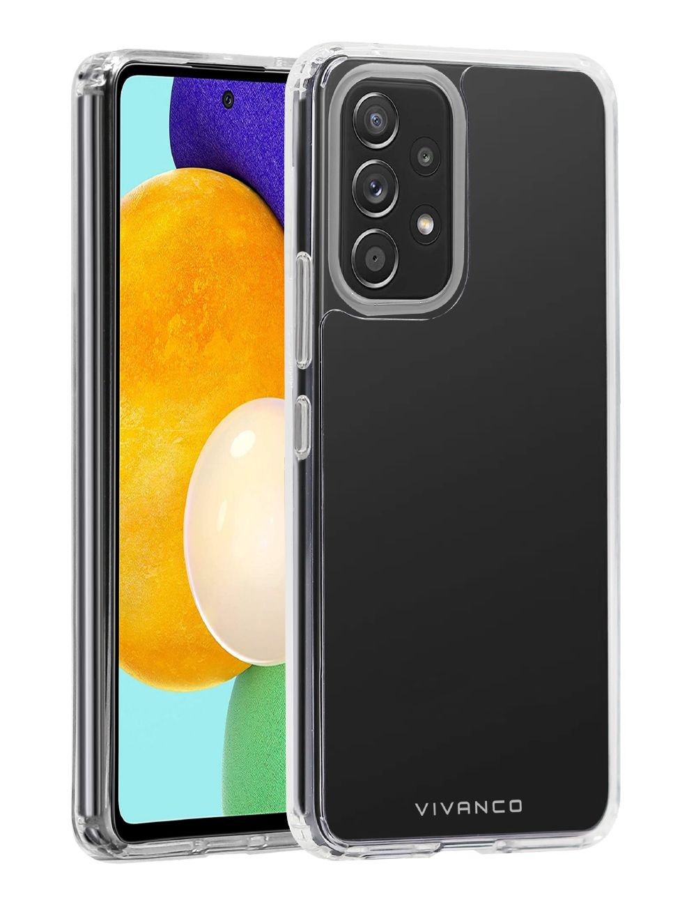Vivanco Cover für Samsung Galaxy A33 Safe and Steady (Transparent) 63150
