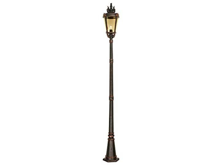 Elstead Lighting Außenleuchte Kandelaber Stehleuchte Gartenlampe Wegeleuchte Bronze Stahl Glas