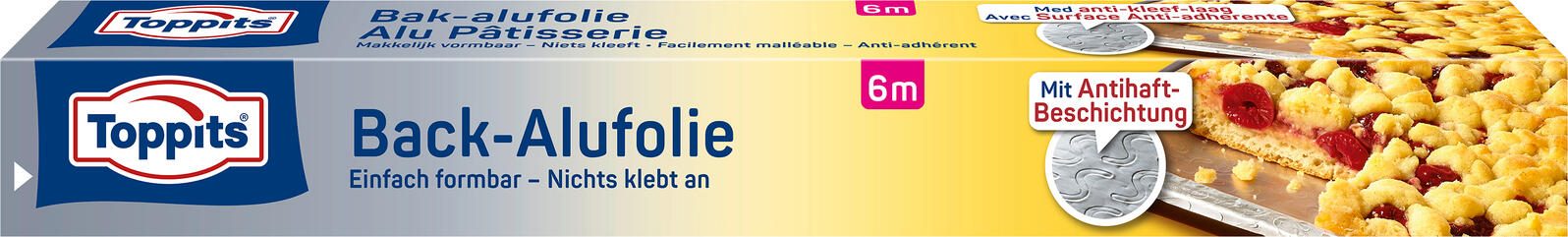 Toppits Back-Alufolie 38,0 cm x 6,0 m 1505386004
