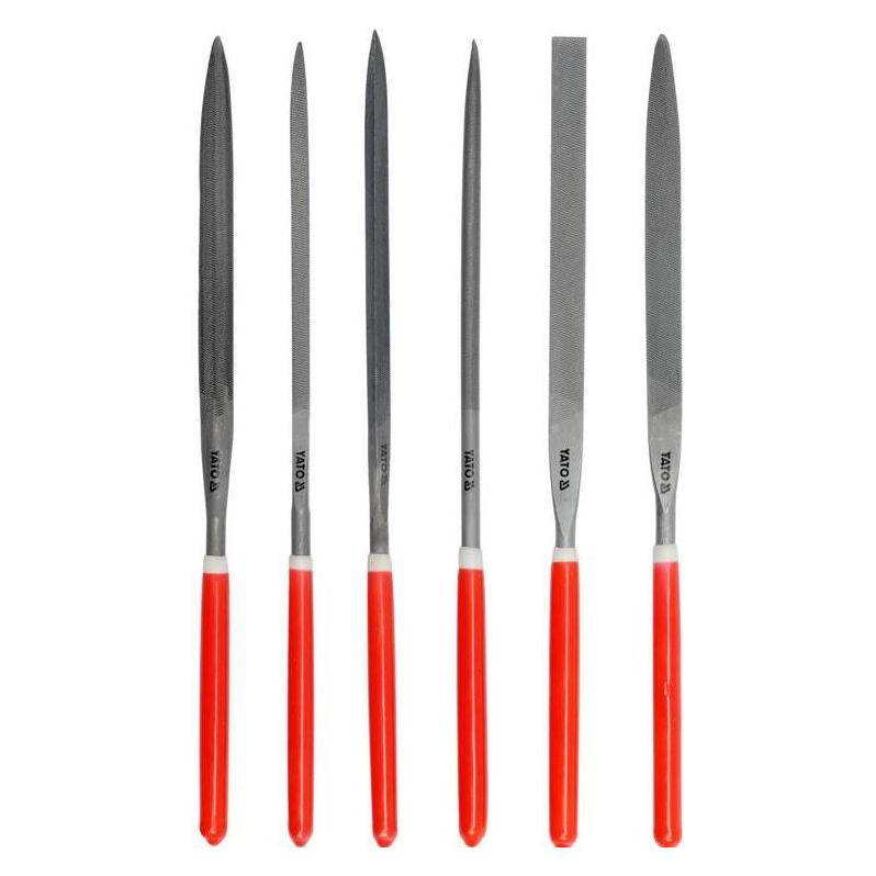 Yato NEEDLE FILE SET 6PCS 4x160x75MM (160 mm) (YT-6161)