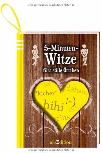 kein Autor - 5-Minuten-Witze: fürs stille Örtchen (5-Minuten-Lektüre) - Preis vom 15.10.2026 23:06:25 h