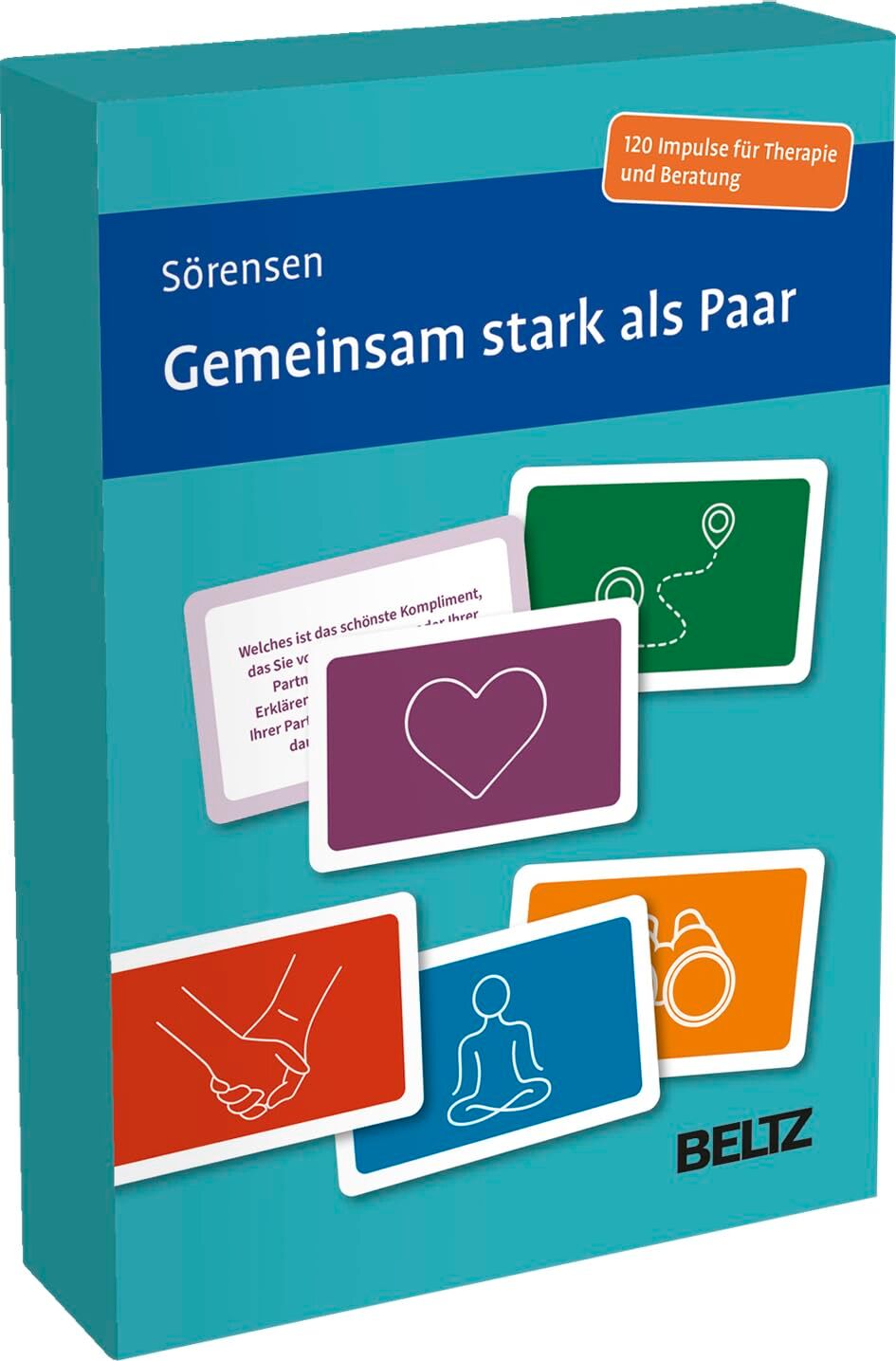 Gemeinsam stark als Paar: 120 Impulse für Therapie und Beratung. Mit 12-seitigem Booklet in stabiler Box. Kartenformat 5,9 x 9,2 cm (Beltz Therapiekarten) - Preis vom 09.10.2026 07:28:09 h