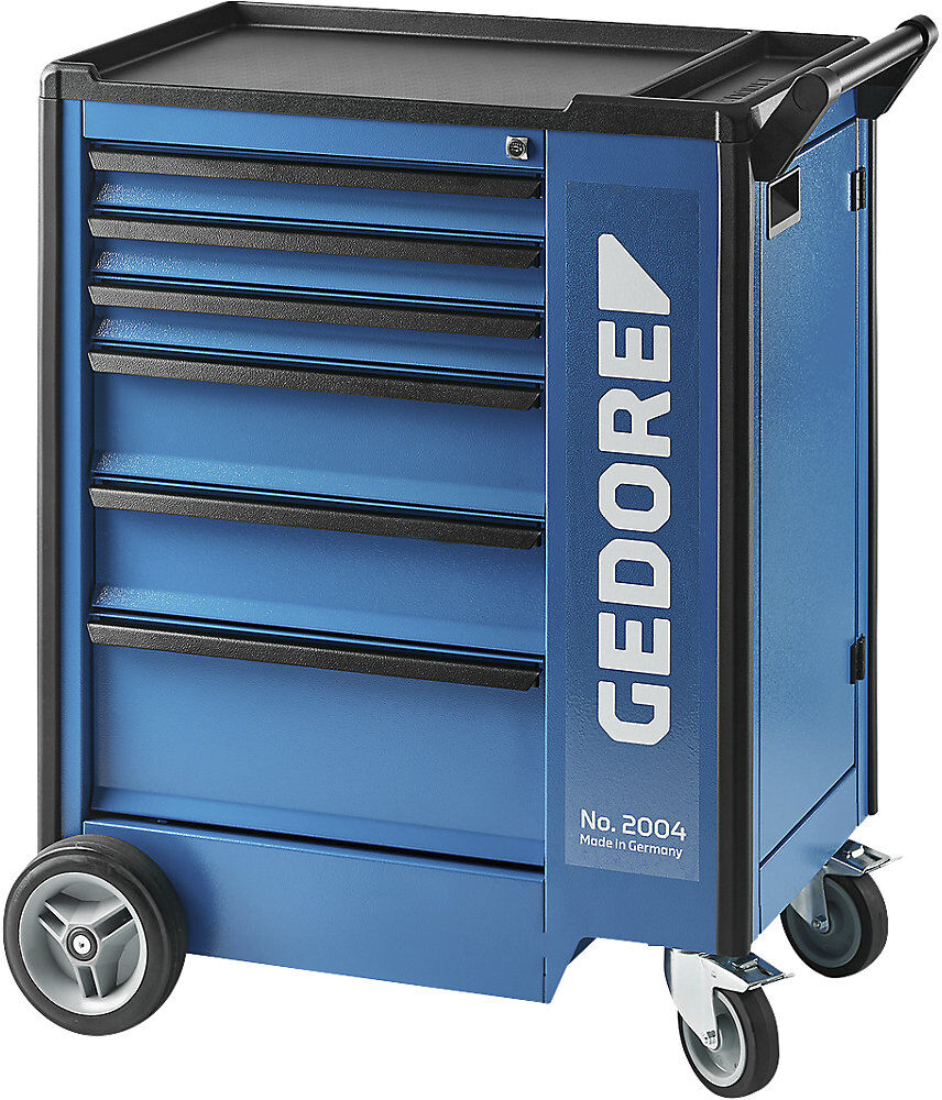 Werkzeugwagen 2004, 6 Schubladen, HxBxT 985 x 875 x 605 mm GEDORE