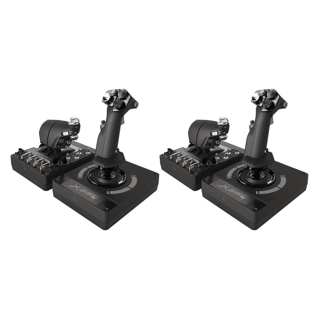 Morele Joystick Logitech G X56 Hotas (945-000059) + G X56 Hotas (945-000059) (PC) (6094052894858)