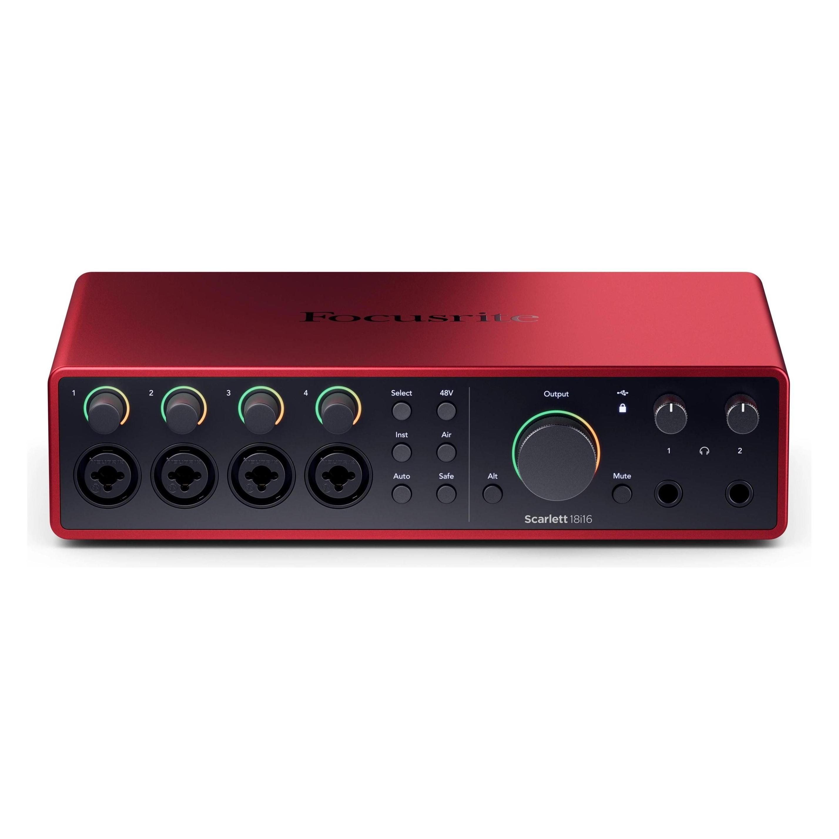 Focusrite Scarlett 18i16 4th Gen (USB) (MOSC0036)