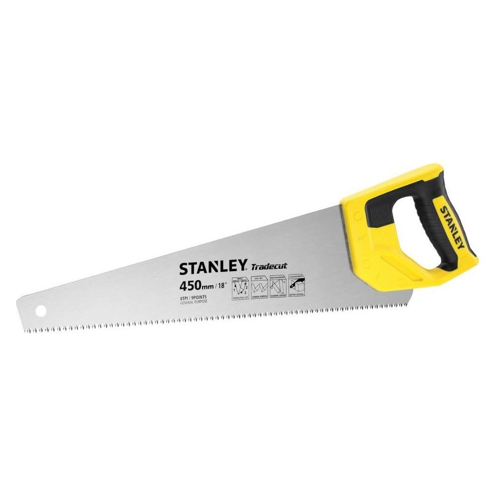 Stanley Serrucho Tradecut 18/450mm, 8 TPI (62-20354)