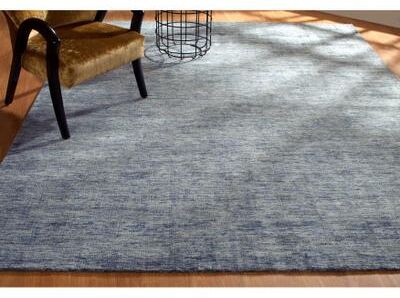 KALATY Aero Blue Jeans Handmade Area Rug