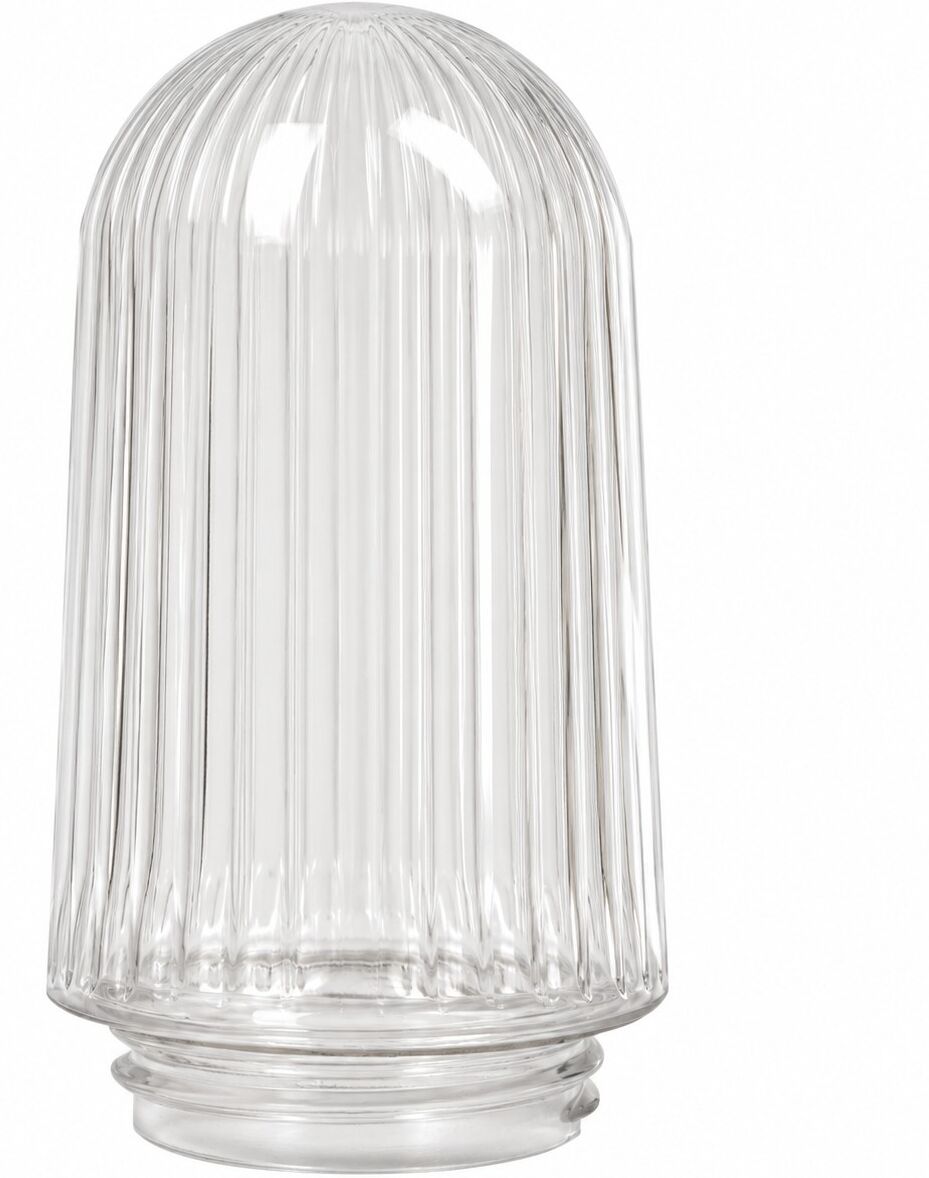 Glazen Geribbelde Stolp KS Verlichting