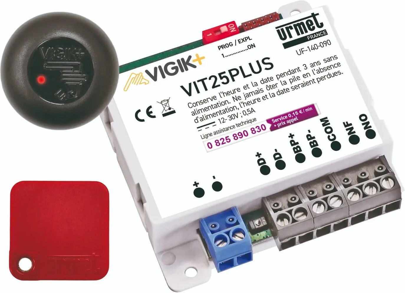 URMET FRANCE Kit centrale 1 porte Vigik+ autonome URMET VIT25PLUS