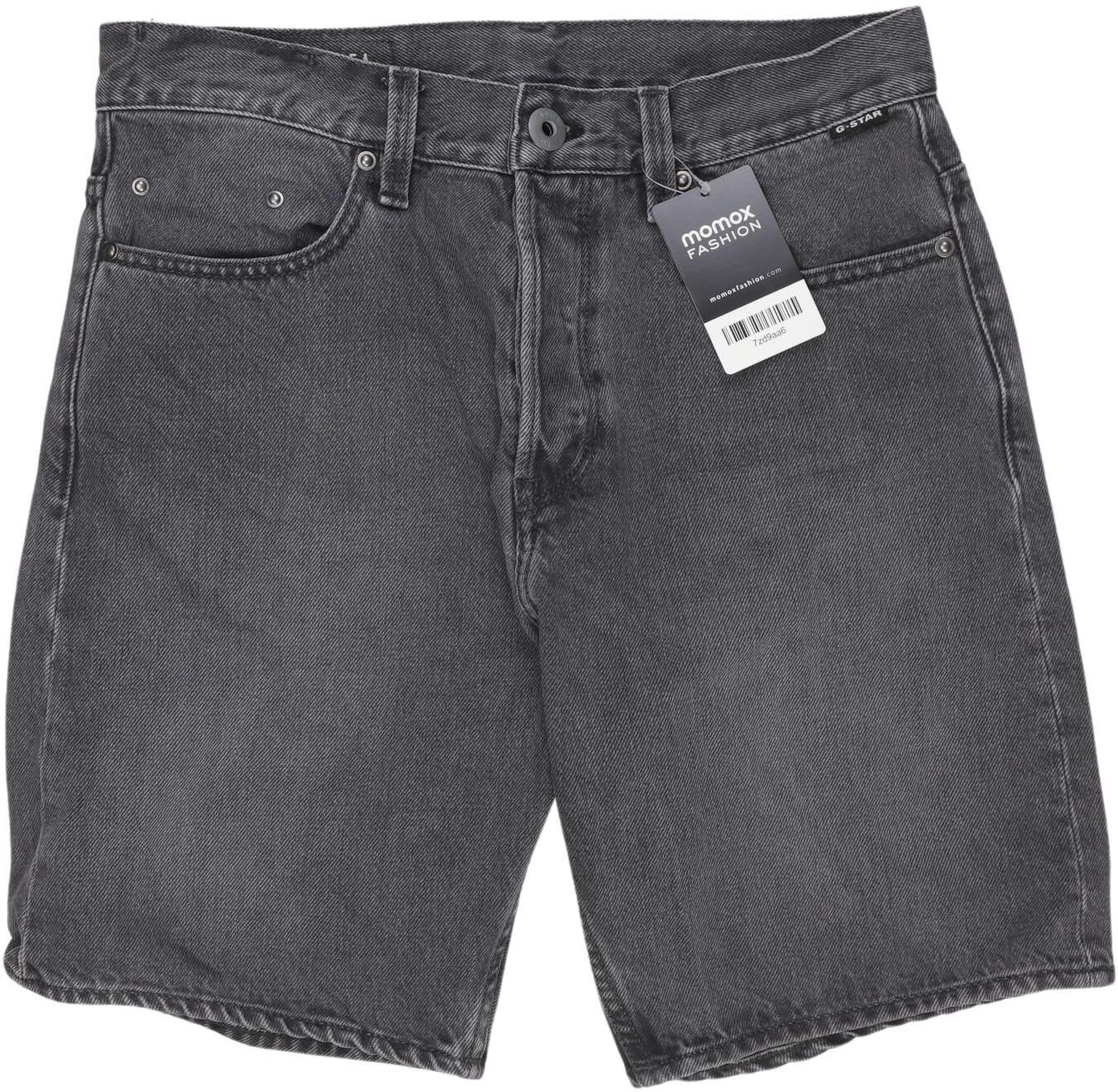 G Star RAW Herren Shorts, Grau, Gr. W29, Baumwolle - Second Hand