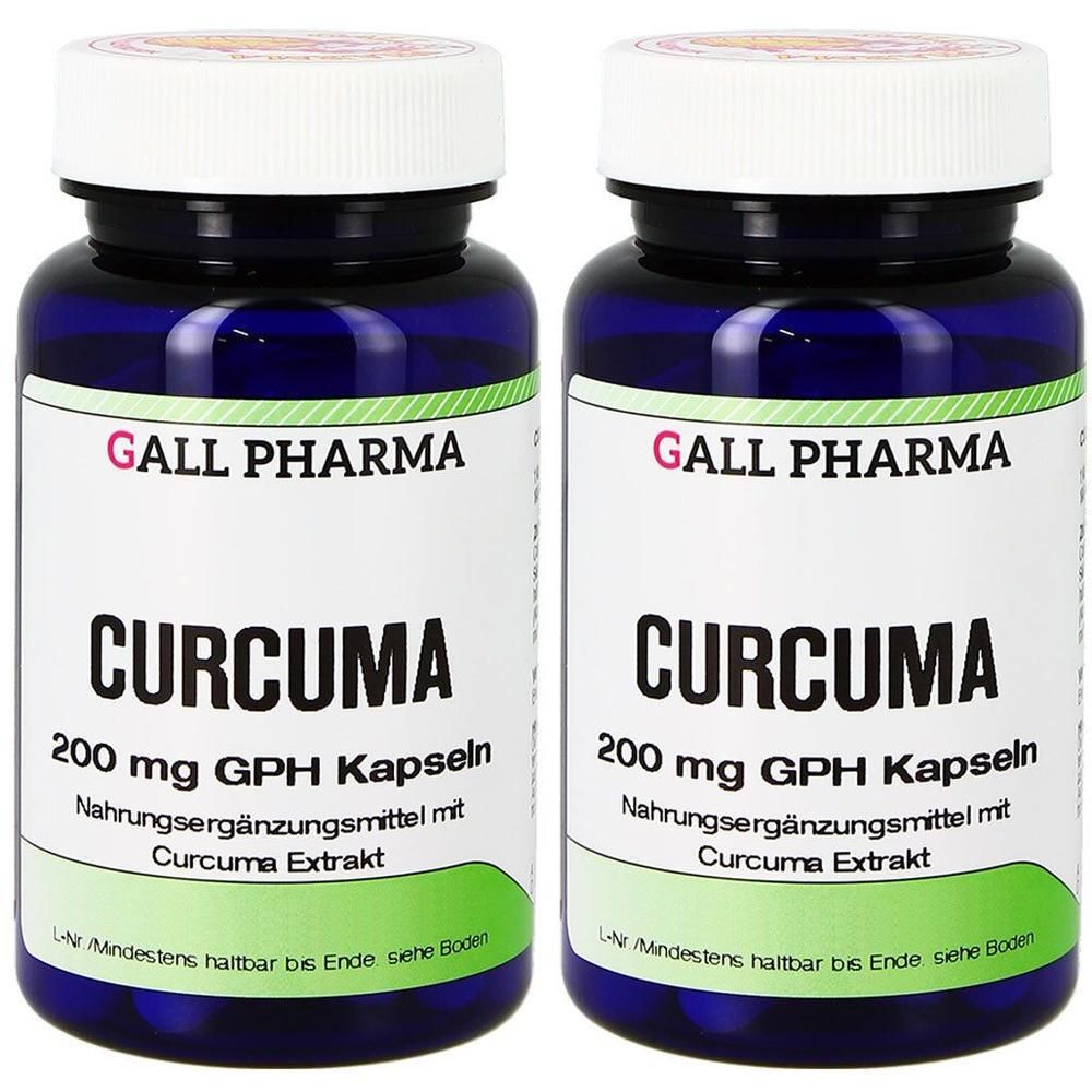 Curcuma 200 mg Kapseln x2 2x180 St