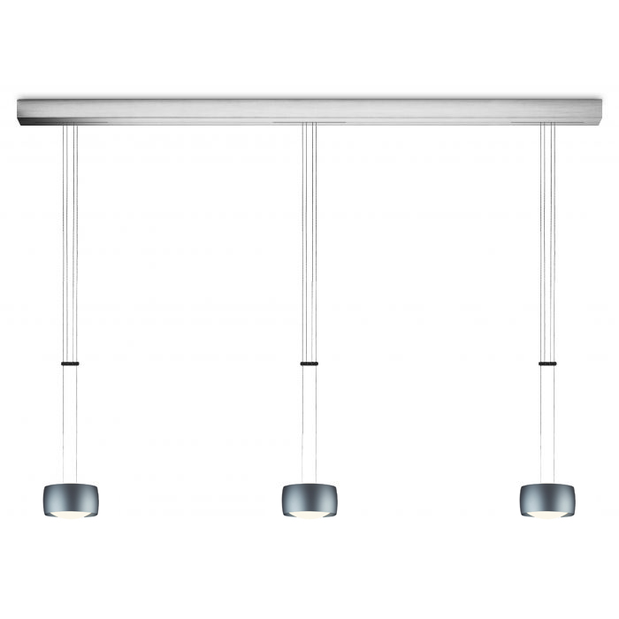 Oligo LED-3er-Pendelleuchte GRACE Basalt G42-931-37-18 4035162345320