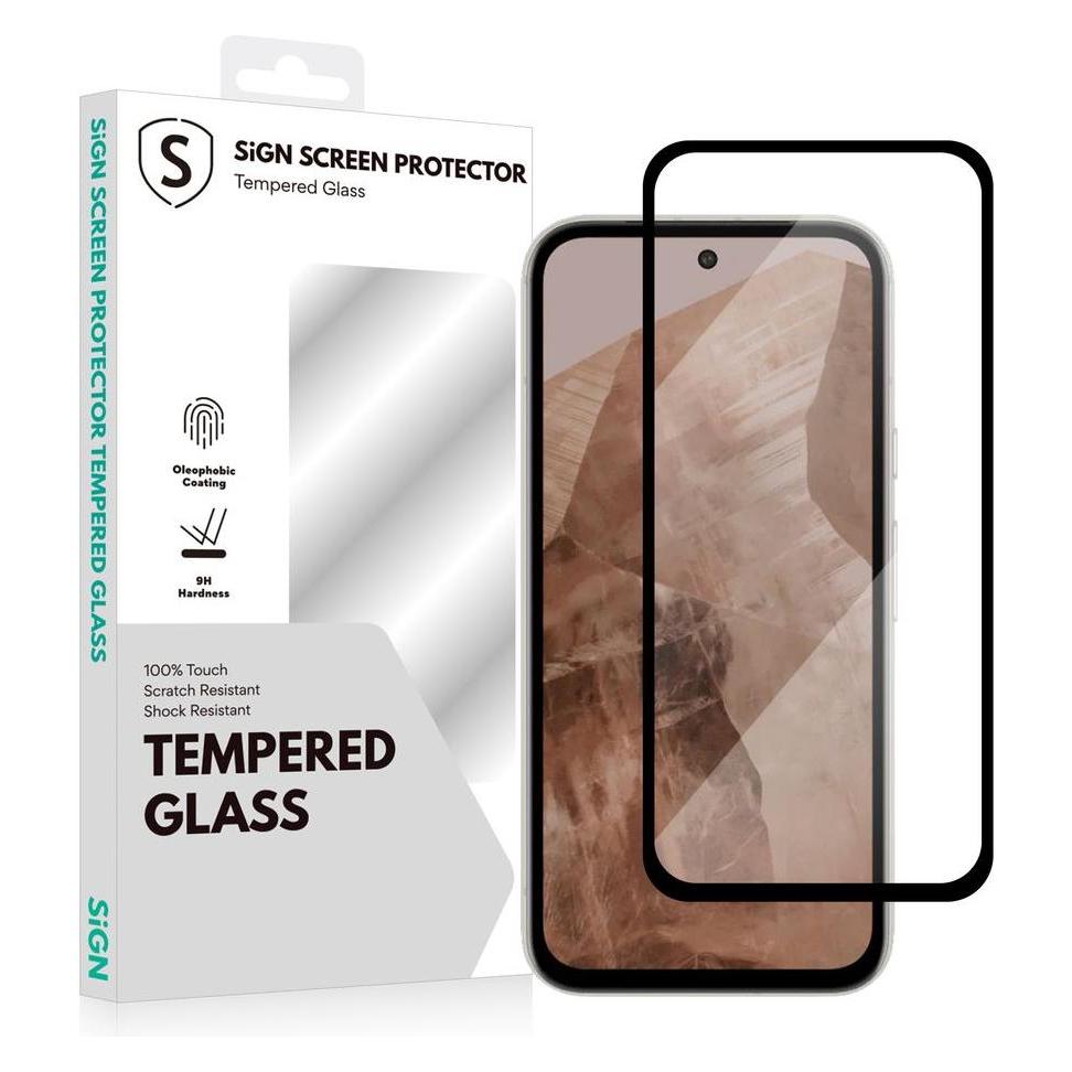 SIGN Screen Protector Tempered Glass for Google Pixel 8a (Google Pixel 8a) (SN-CGGo8a)