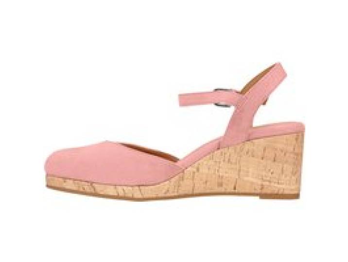 ESMARA® Sandales compensées femme (rose, 36)