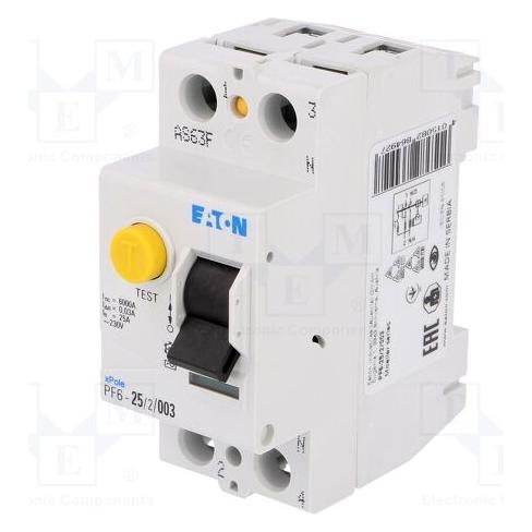 Eaton LEISTUNGSSCHALTER 25A 2P/PF6-25/2/003 (PF6-25/2/003)
