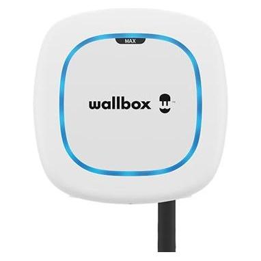 Wallbox Electric Vehicle charge | Pulsar Max | 22 kW | Wi-Fi Bluetooth | 5 m | White (22 kW) (PLP4-0-2-4-9-001)