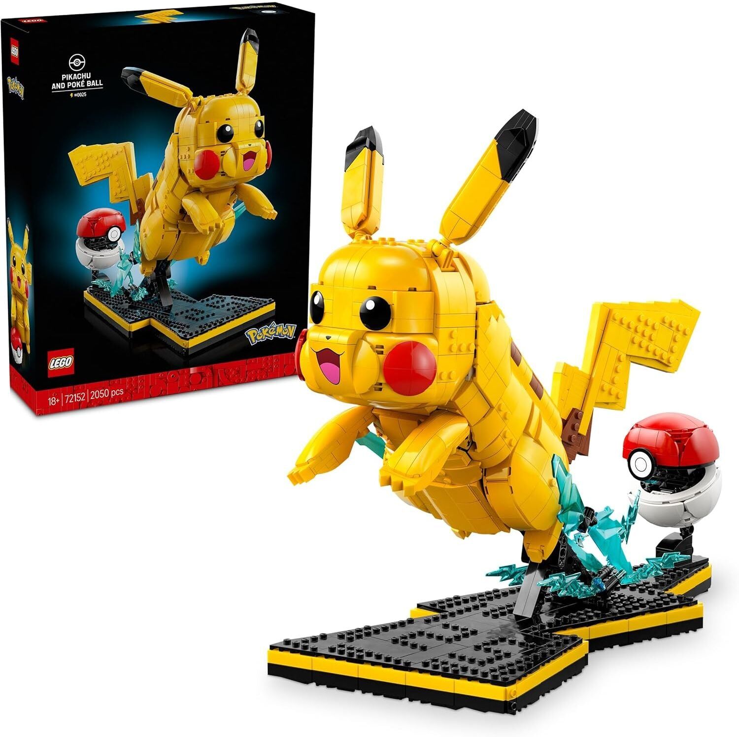 Lego Pokémon Pikachu and Poké Ball Building Set: A Premium Masterpiece for Adult Collectors