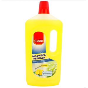 Elina-Clean Allzweckreiniger Zitronen-Frische, Konzentrat, mit Citrusduft, Flasche 1 Liter