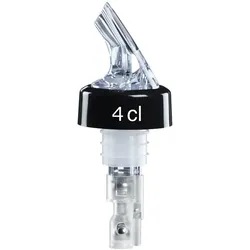 COMPACT - Flaschenportionierer - 40 ml. - 3 Kugel System - transparent - 2er Pack - Made in Germany