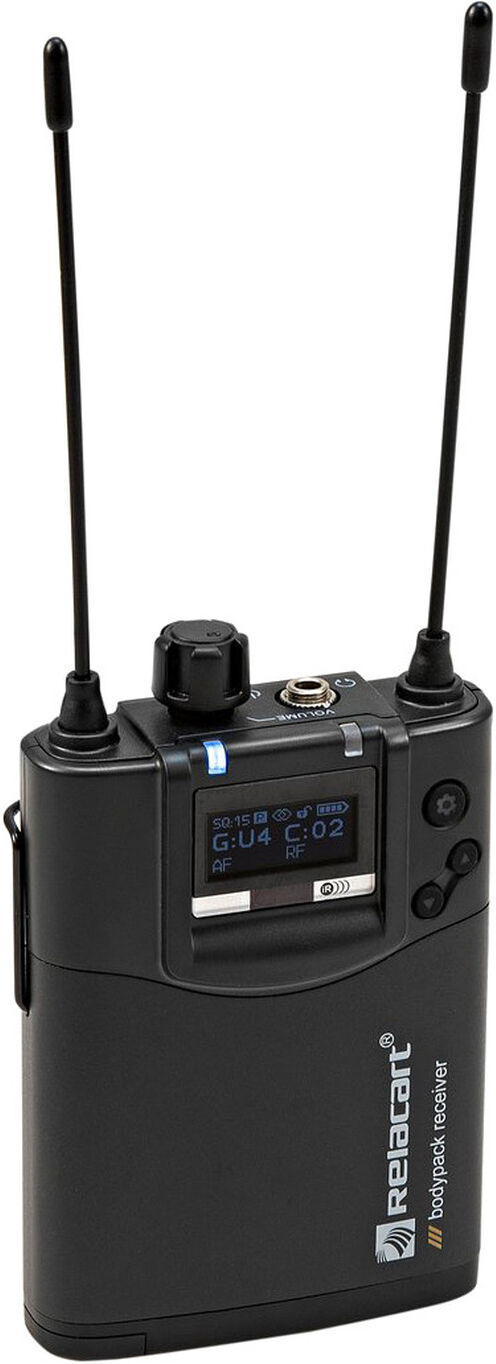 Sonstige Relacart Pm-320r In-Ear Taschenempfänger 626-668 Mhz