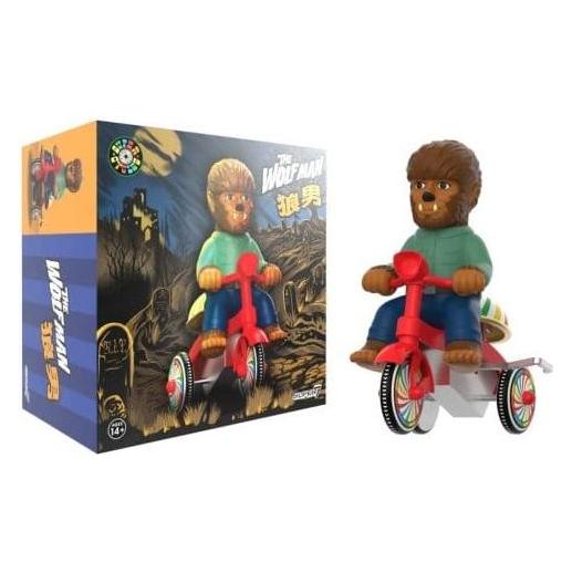 Super7 Universal Monsters Super Cycles Véhicule The Wolf Man (Brown w/ Red Trike) (71382661)