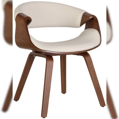 CLP Esszimmerstuhl Foley creme/Kunstleder